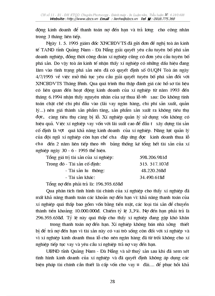 image for page Tìm hiểu thủ tục giải quyết yêu cầu tuyên bố phá sản doanh nghiệp