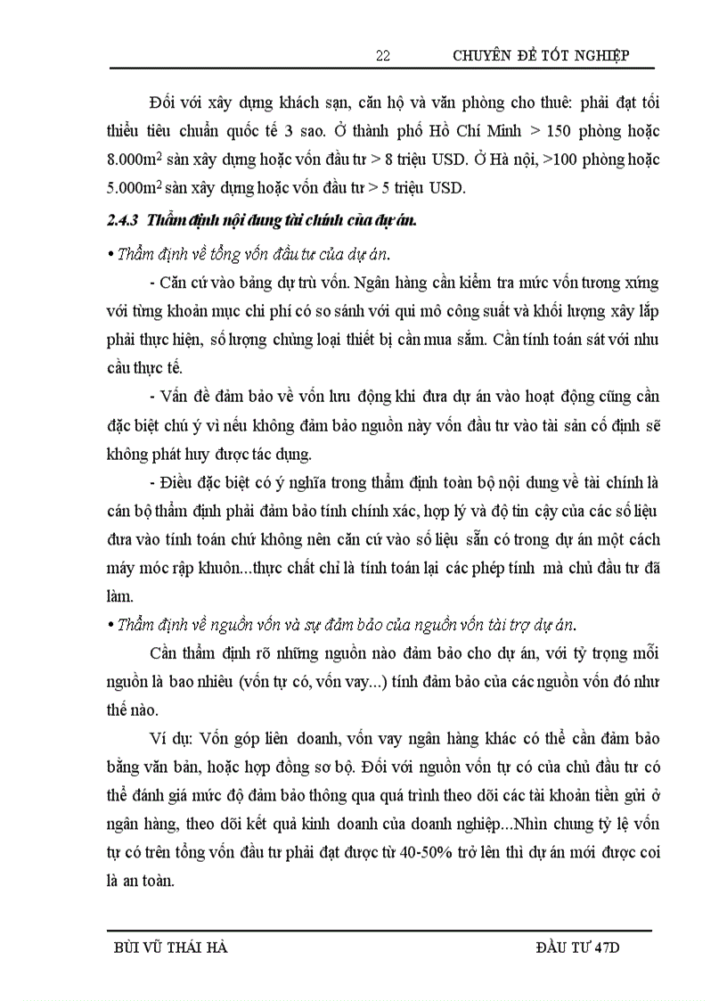 image for page Hoàn thiện công tác thẩm định dự án đầu tư vay vốn tại Ngân hàng Nông nghiệp và phát triển Nông thôn Chi nhánh Nam Hà Nội