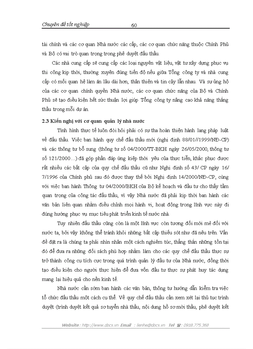 image for page Hoàn thiện công tác đấu thầu ở Tổng công ty đầu tư xây dựng cấp thoát nước và môi trường Việt Nam VIWASEEN
