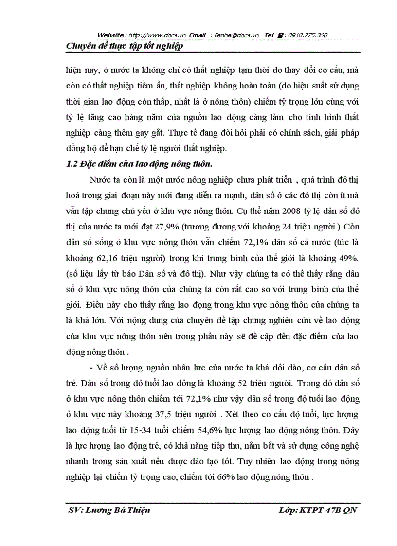 image for page Thực trạng lao động và một số giải pháp nâng cao thu nhập cho người lao động huyện Thanh Liêm