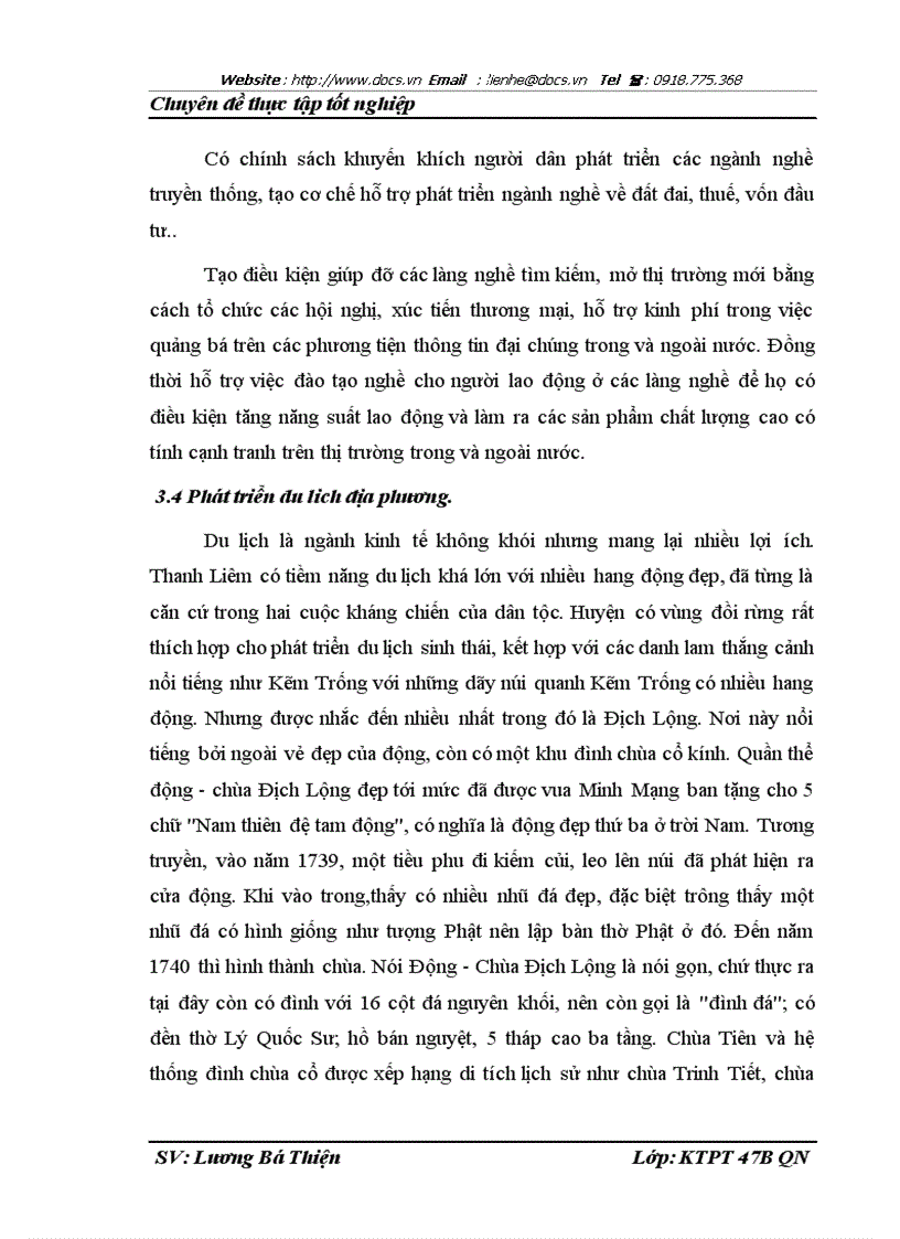 image for page Thực trạng lao động và một số giải pháp nâng cao thu nhập cho người lao động huyện Thanh Liêm