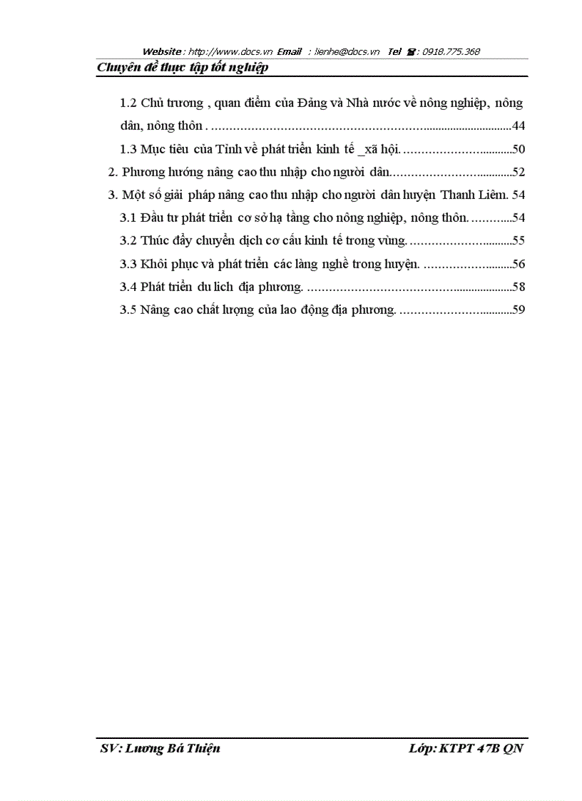 image for page Thực trạng lao động và một số giải pháp nâng cao thu nhập cho người lao động huyện Thanh Liêm