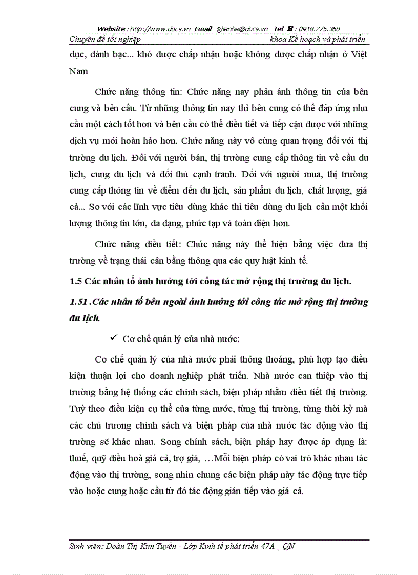 image for page Một số giải pháp mở rộng thị trường du lịch nội địa của Công ty cổ phần đầu tư và phát triển du lịch VINACONEX VINACONEX ITC