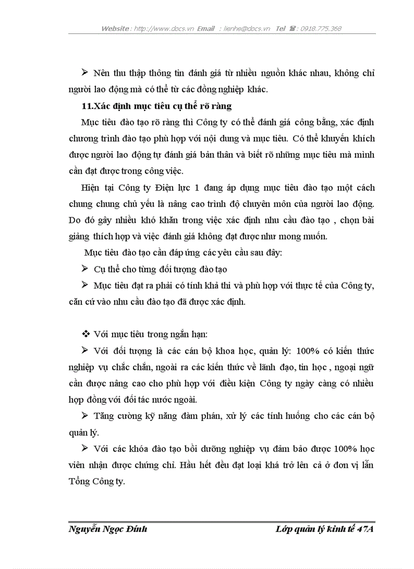 image for page Hoàn thiện công tác đào tạo và phát triển nguồn nhân lực tại Công ty Điện lực