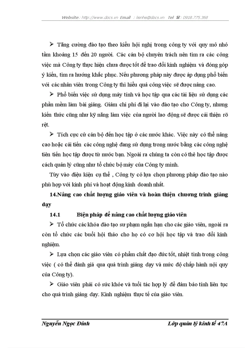 image for page Hoàn thiện công tác đào tạo và phát triển nguồn nhân lực tại Công ty Điện lực