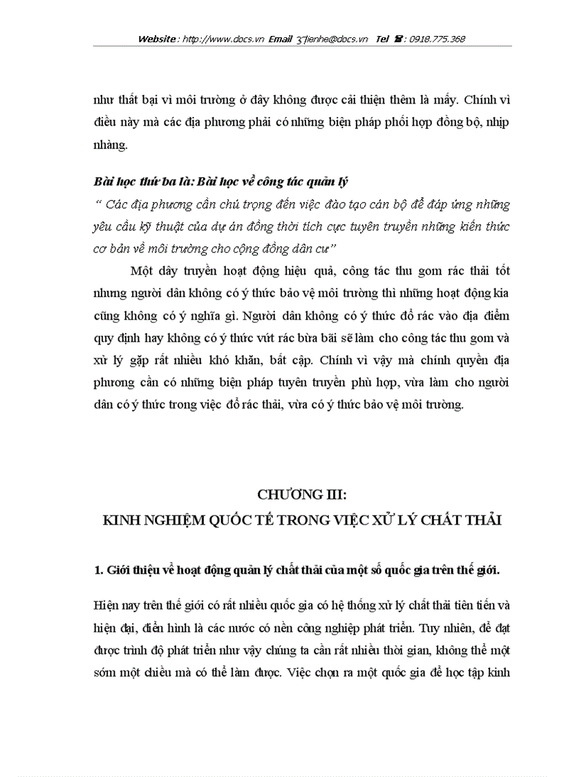 image for page Dự án khu xử lý chất thải Đại Đồng Văn Lâm Hưng Yên thực trạng và giải pháp nhân rộng mô hình