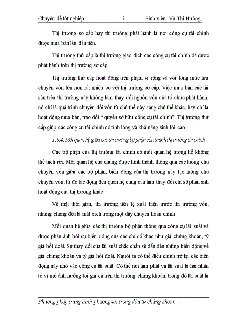 image for page Áp dụng phương pháp trung bình phương sai trong hoạt động phân tích và quản lý danh mục đầu tư