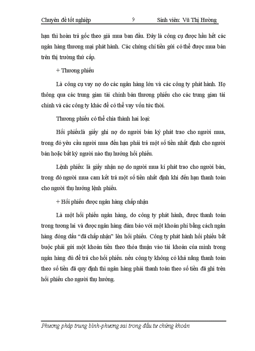 image for page Áp dụng phương pháp trung bình phương sai trong hoạt động phân tích và quản lý danh mục đầu tư