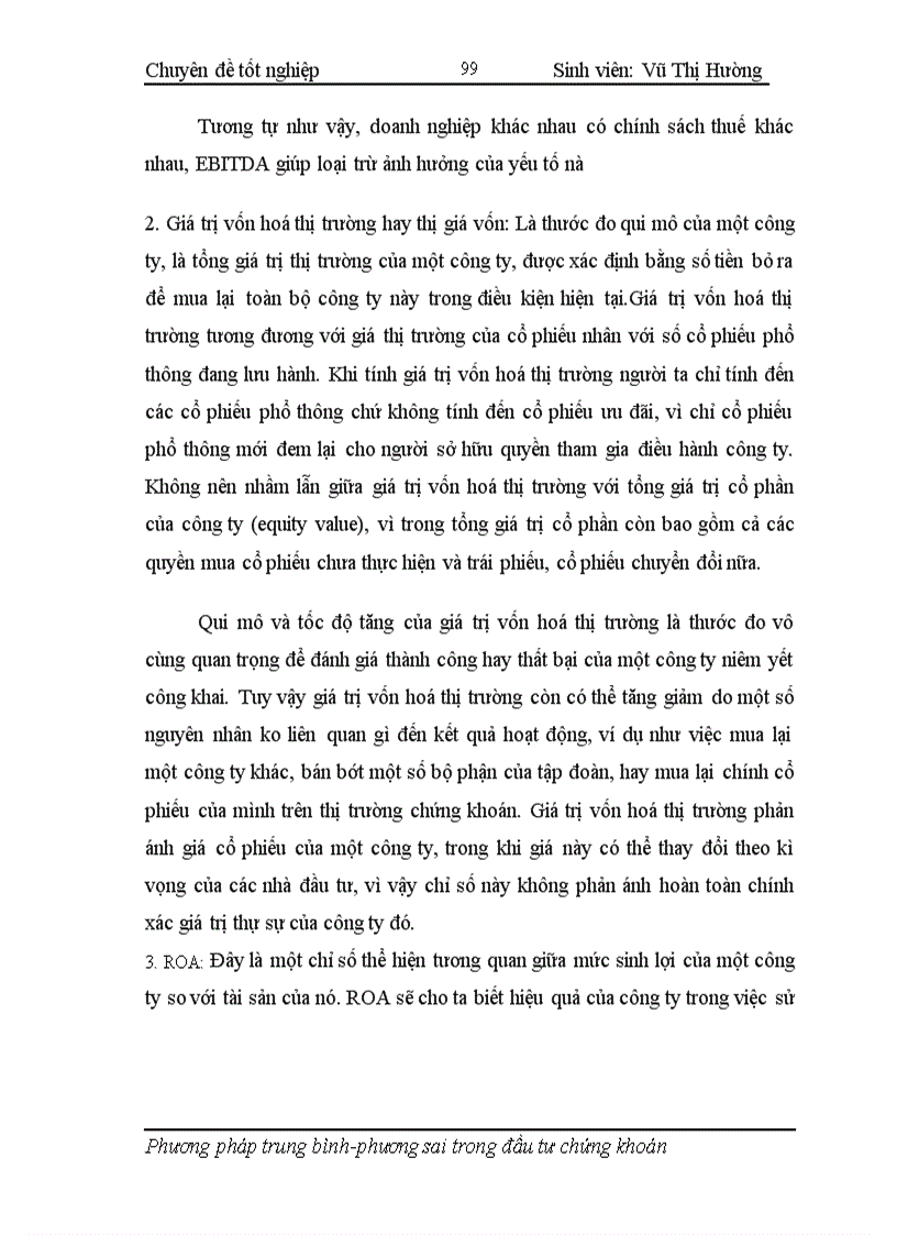 image for page Áp dụng phương pháp trung bình phương sai trong hoạt động phân tích và quản lý danh mục đầu tư