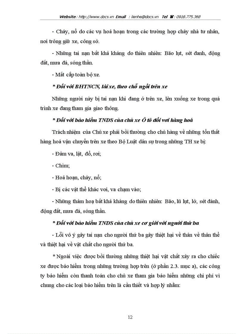 image for page Giải pháp nâng cao hiệu quả kinh doanh bảo hiểm xe cơ giới tại Công ty Bảo hiểm Bảo Việt