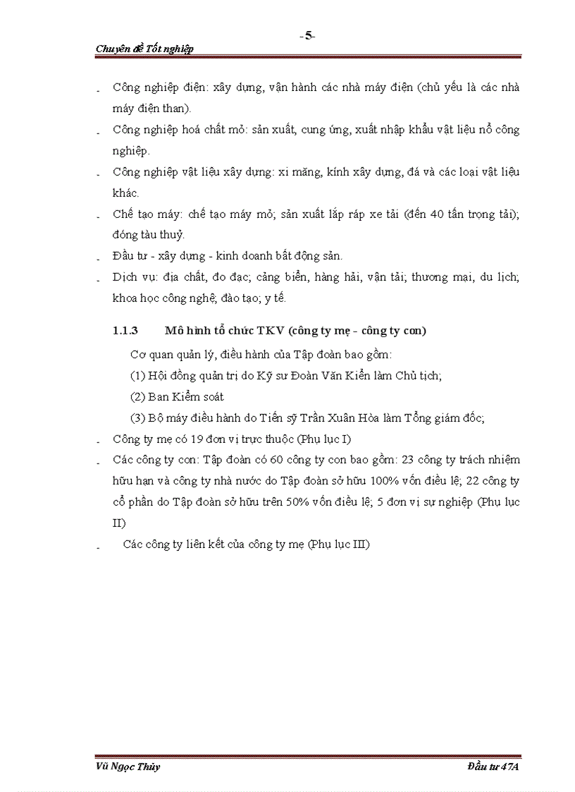 image for page Công tác tổ chức đấu thầu tại Tập đoàn Công nghiệp Than Khoáng sản Việt Nam Thực trạng và giải pháp