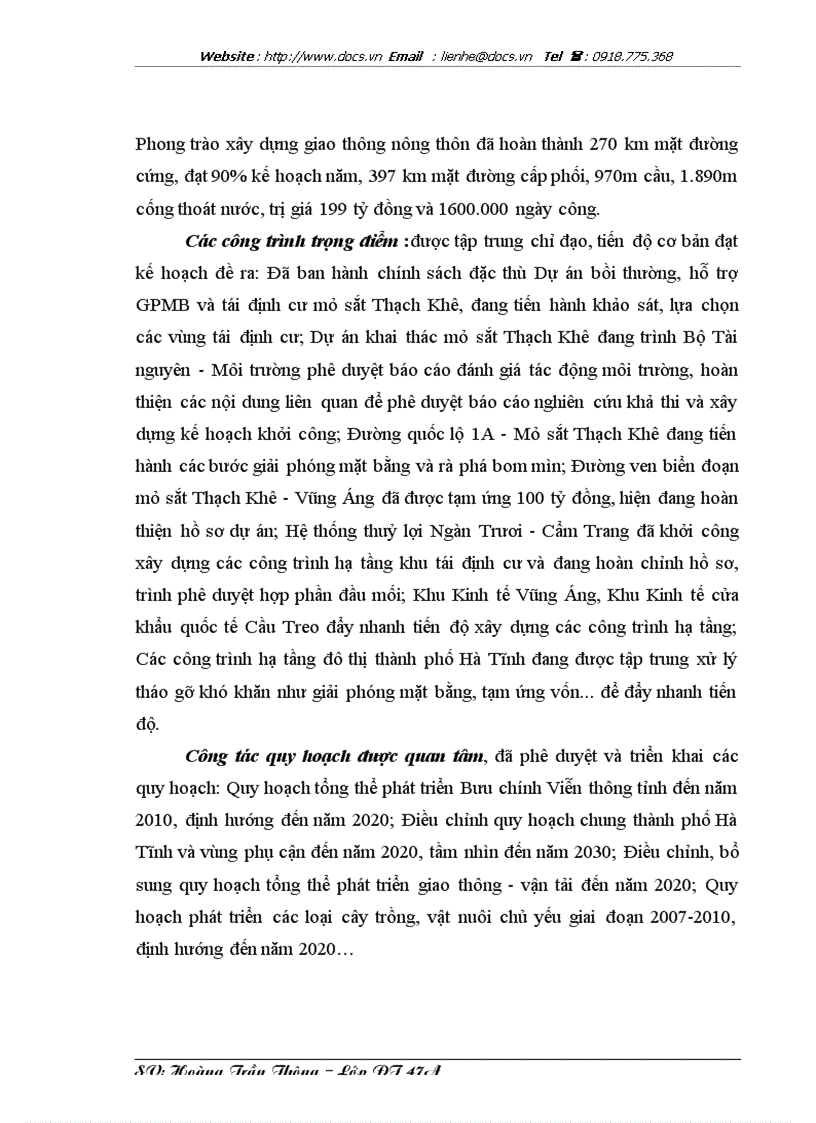 image for page Đầu tư phát triển nông nghiệp nông thôn tỉnh Hà Tĩnh Thực trạng định hướng và giải pháp