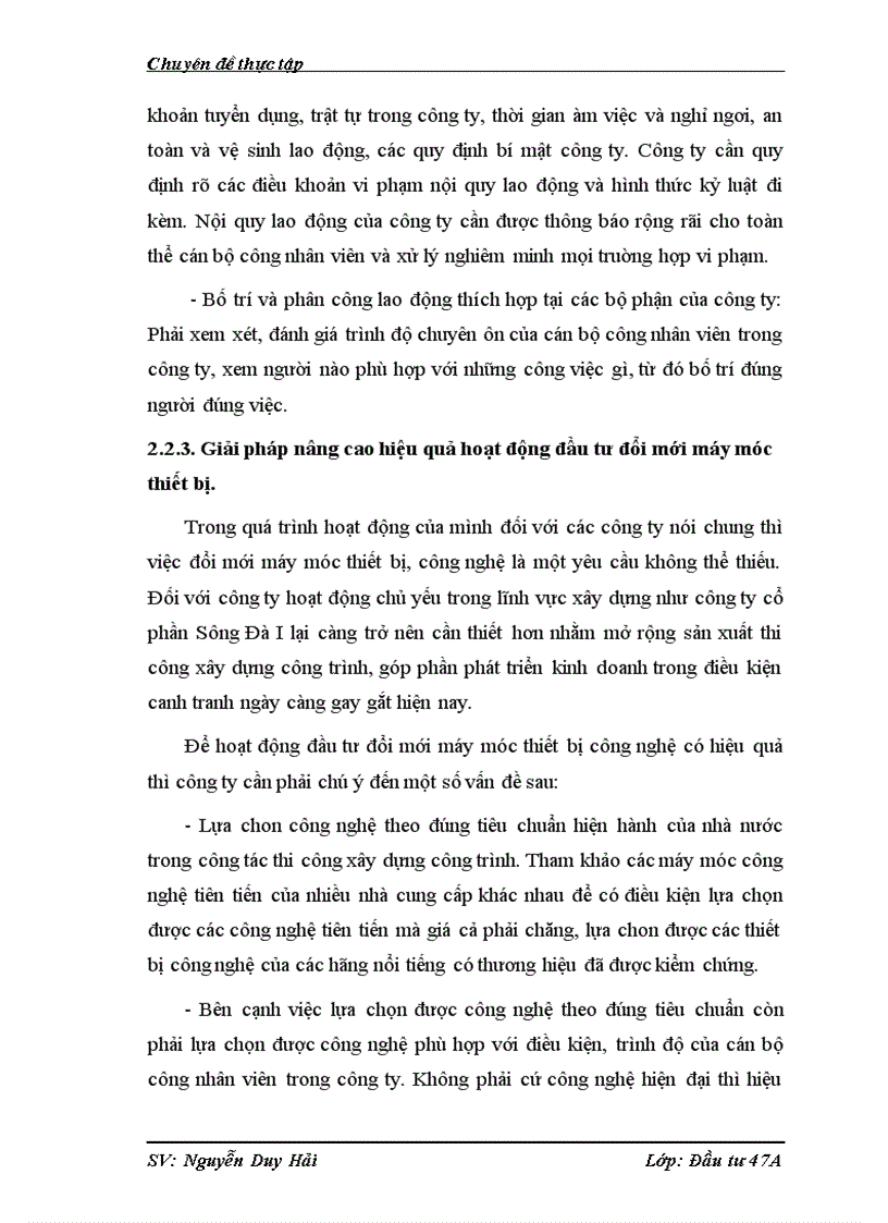 image for page Đầu tư phát triển tại Công ty CP Sông Đà 1 Thực trạng và giải pháp