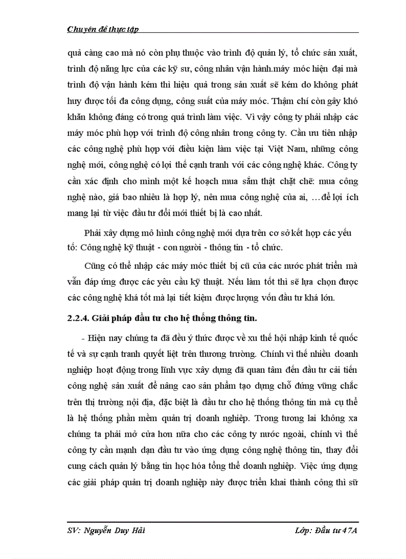 image for page Đầu tư phát triển tại Công ty CP Sông Đà 1 Thực trạng và giải pháp