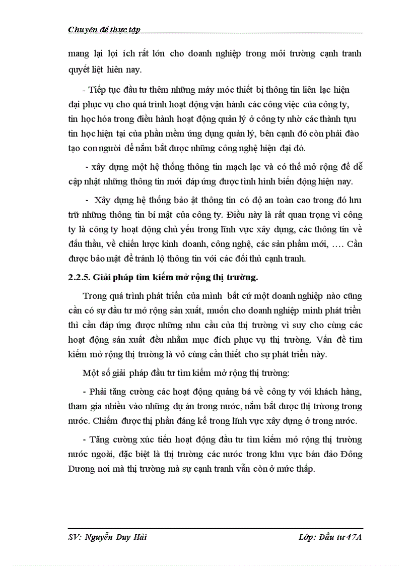 image for page Đầu tư phát triển tại Công ty CP Sông Đà 1 Thực trạng và giải pháp