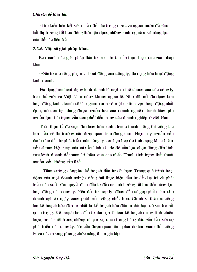 image for page Đầu tư phát triển tại Công ty CP Sông Đà 1 Thực trạng và giải pháp