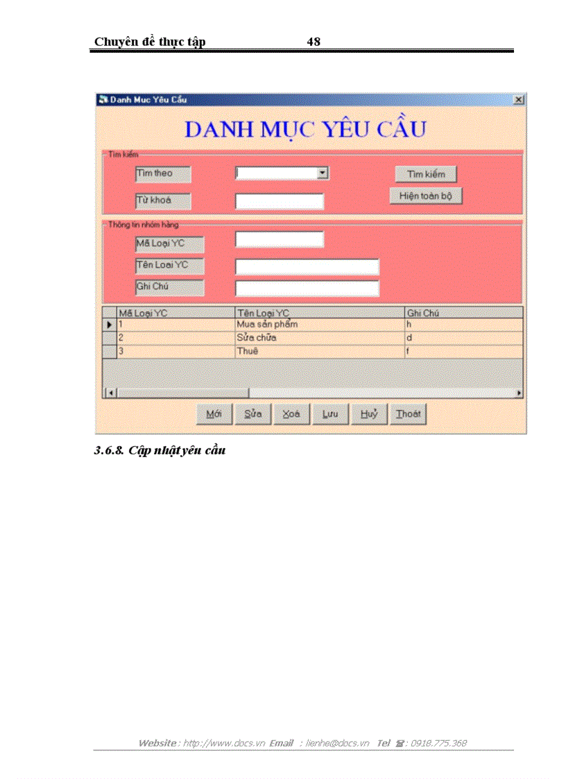 image for page Xây dựng phần mềm quản lý khách hàng của công ty TNHH thương mại và công nghiệp Mỹ Việt