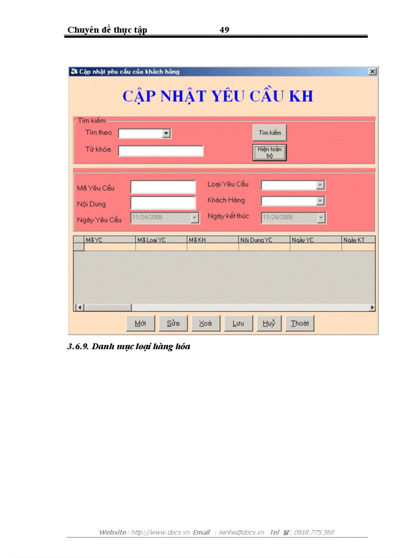 image for page Xây dựng phần mềm quản lý khách hàng của công ty TNHH thương mại và công nghiệp Mỹ Việt