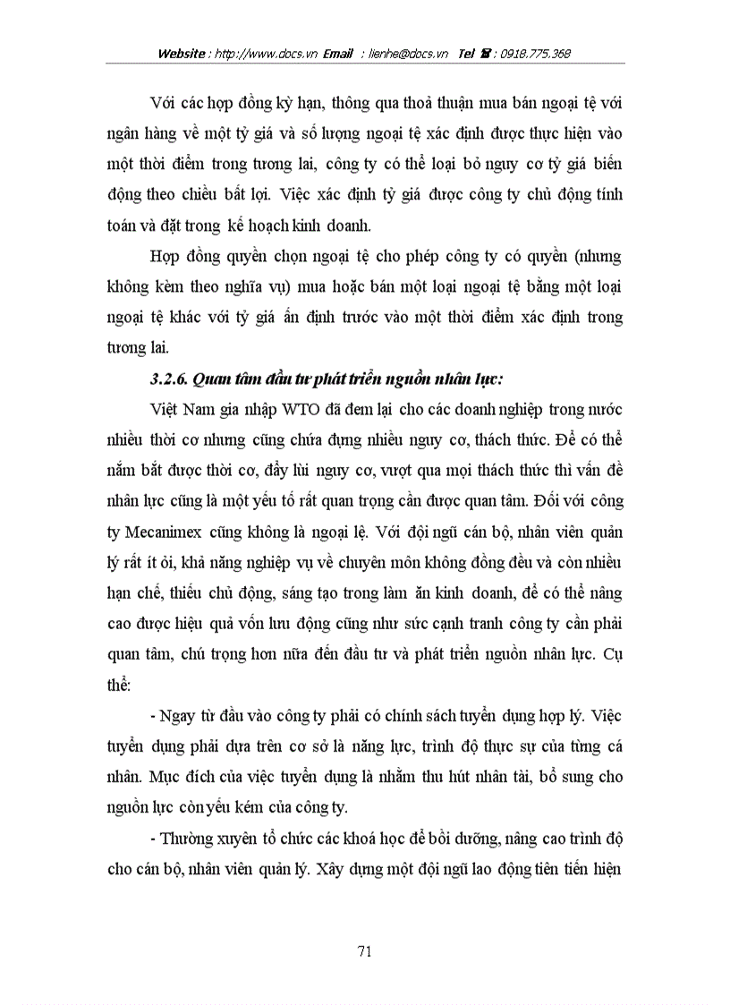 image for page Nâng cao hiệu quả sử dụng vốn lưu động tại công ty TNHH Nhà nước một thành viên XNK sản phẩm cơ khí