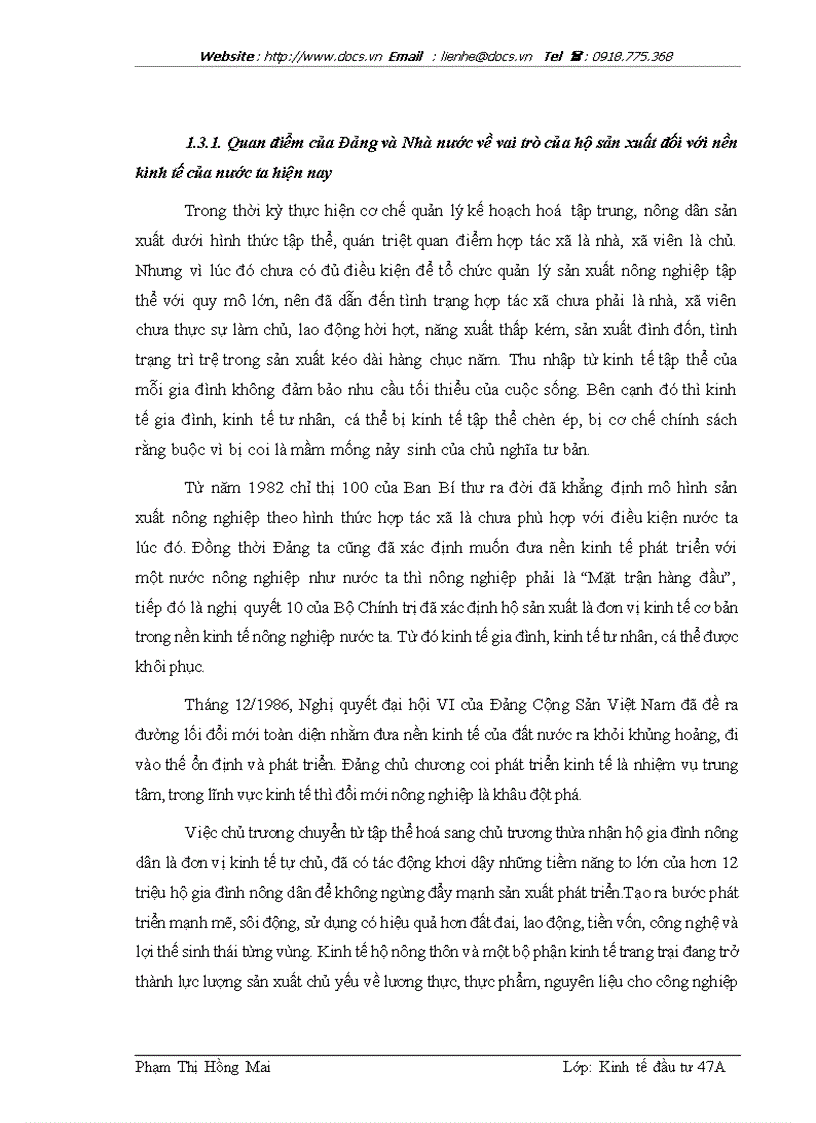 image for page Hoạt động đầu tư cho vay đối với hộ sản xuất tại ngânhàng NHNo PTNT AgriBank Chi nhánh huyện Vụ Bản