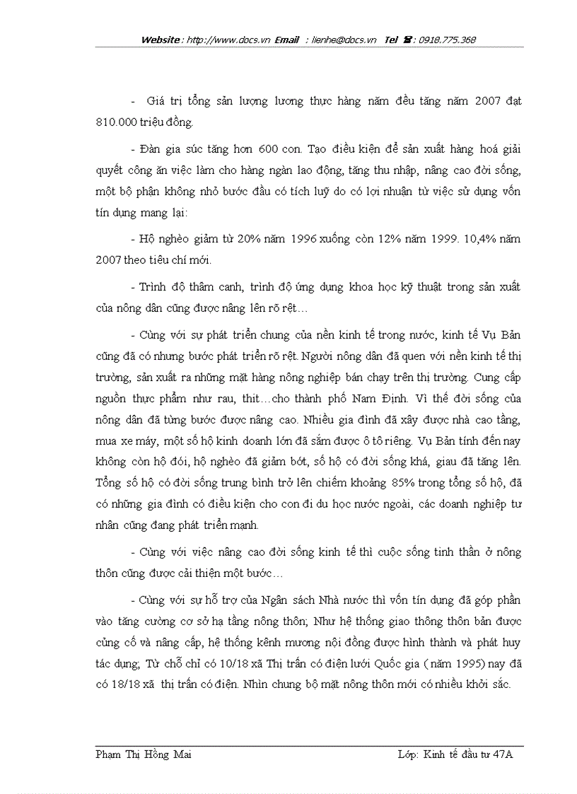 image for page Hoạt động đầu tư cho vay đối với hộ sản xuất tại ngânhàng NHNo PTNT AgriBank Chi nhánh huyện Vụ Bản
