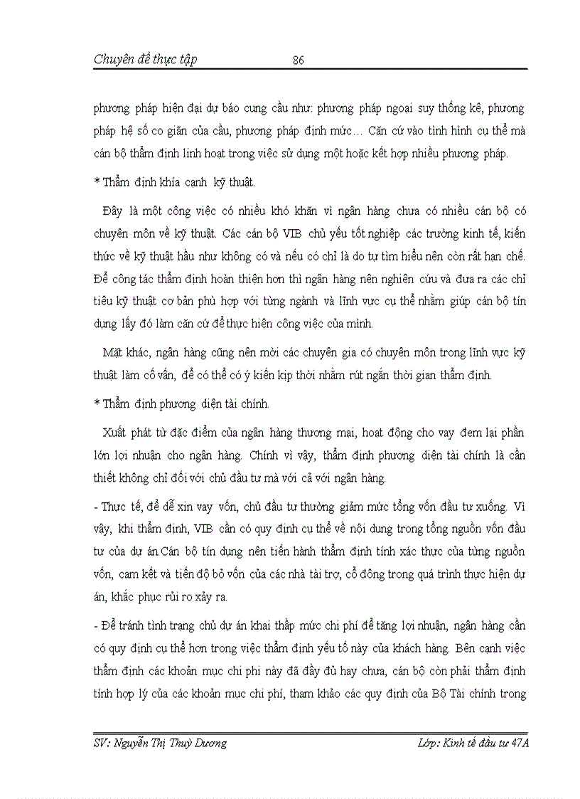 image for page 1số giải pháp nâng cao chất lượng công tác thẩm định dự án đầu tư tại ngânhàng NHTMCP Quốc Tế VIB Chi nhánh Chợ Mơ