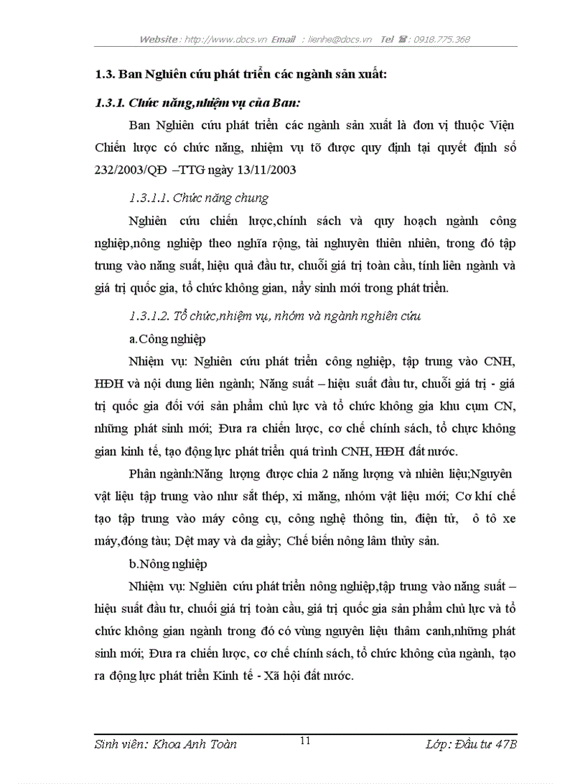 image for page Chiến LƯỢC PHÁT TRIỂN BỘ KẾ HOẠCH ĐẦU TƯ VÀ BAN NGHIÊN CỨU PHÁT TRIỂN CÁC NGÀNH SẢN XUẤT
