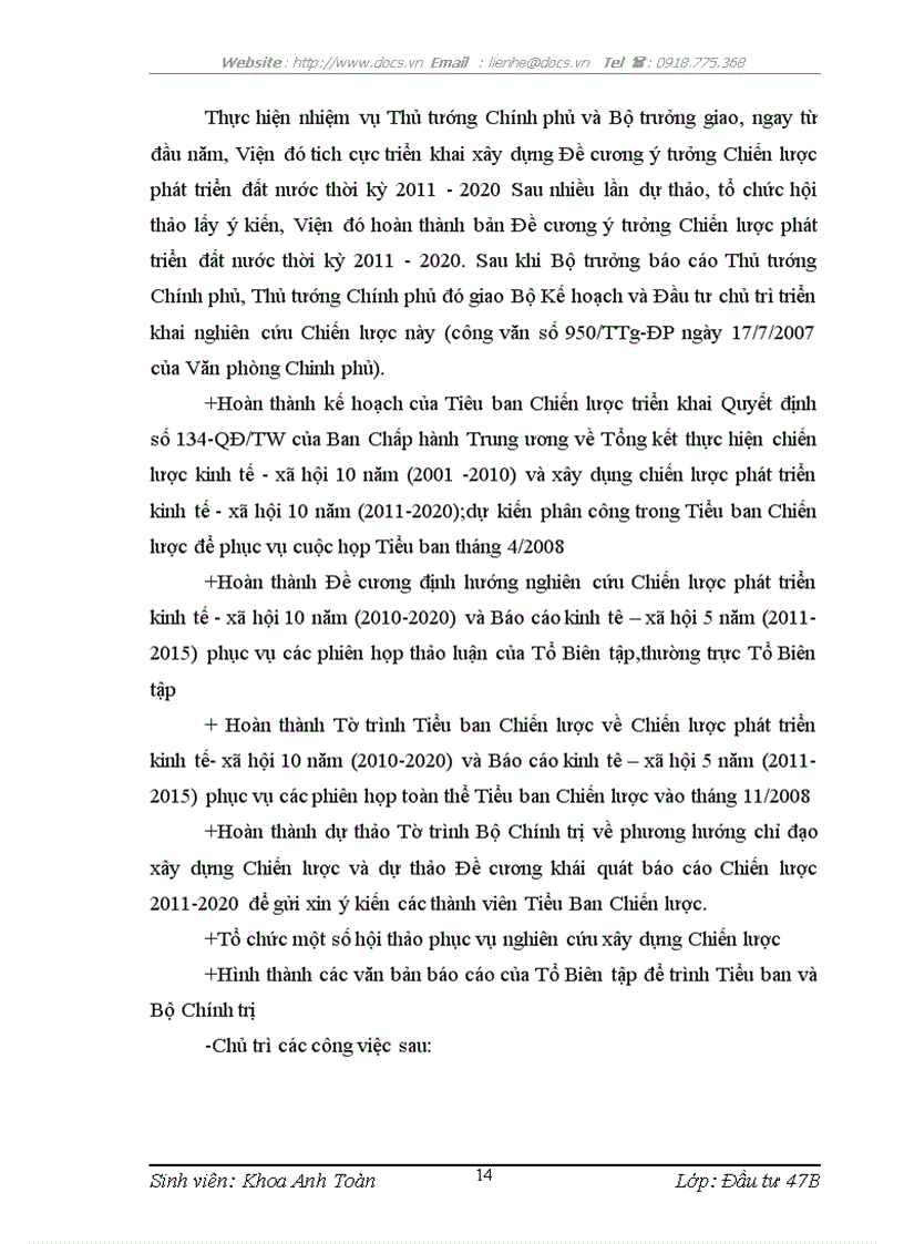 image for page Chiến LƯỢC PHÁT TRIỂN BỘ KẾ HOẠCH ĐẦU TƯ VÀ BAN NGHIÊN CỨU PHÁT TRIỂN CÁC NGÀNH SẢN XUẤT