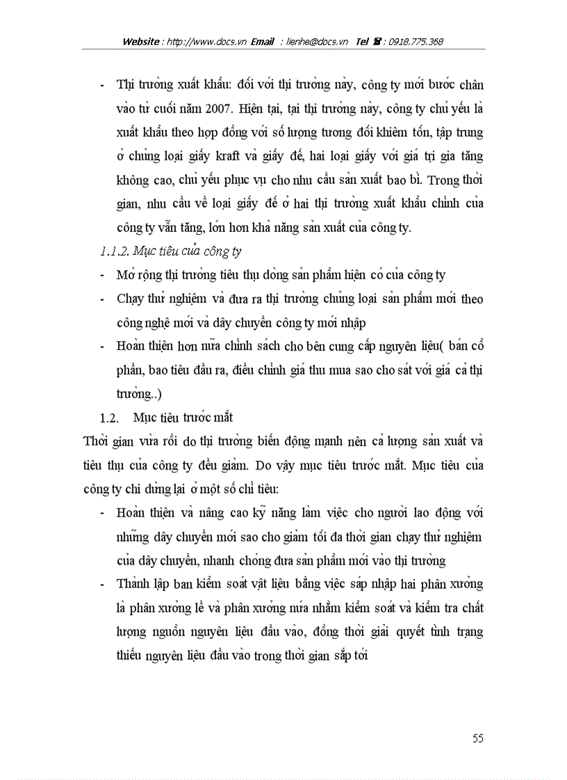 image for page Phương hướng và giải pháp mở rộng thị trường xuất khẩu sa n phâ m của công ty cổ phần giấy Lam Sơn