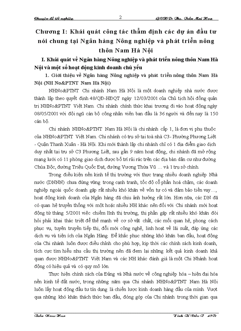 image for page Thẩm định dự án đầu tư mua sắm tàu biển tại Ngân hàng Nông nghiệp và phát triển nông thôn Nam Hà Nội
