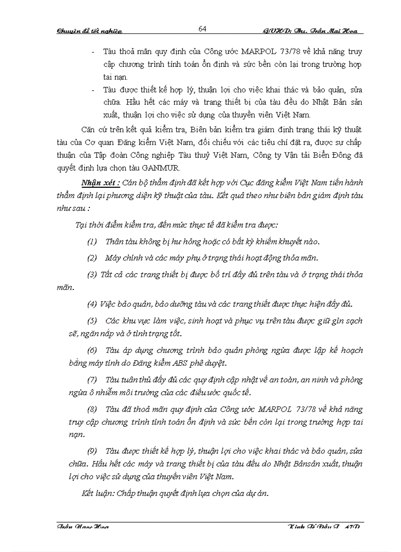 image for page Thẩm định dự án đầu tư mua sắm tàu biển tại Ngân hàng Nông nghiệp và phát triển nông thôn Nam Hà Nội