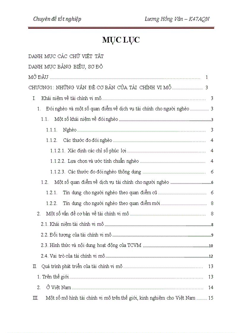 image for page Tác động của Tài chính vi mô tới công tác xóa đói giảm nghèo ở Việt Nam và một số giải pháp nhằm nâng cao hiệu quả hoạt động của tài chính vi mô