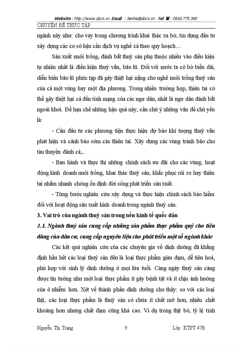 image for page Thực trạng và giải pháp nâng cao hiệu quả nuôi trồng thuỷ sản ở tỉnh thái bình