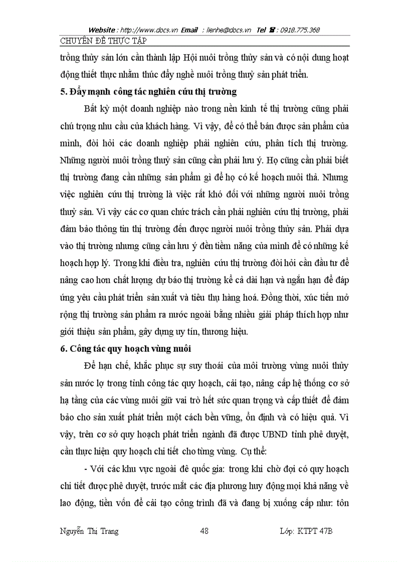 image for page Thực trạng và giải pháp nâng cao hiệu quả nuôi trồng thuỷ sản ở tỉnh thái bình