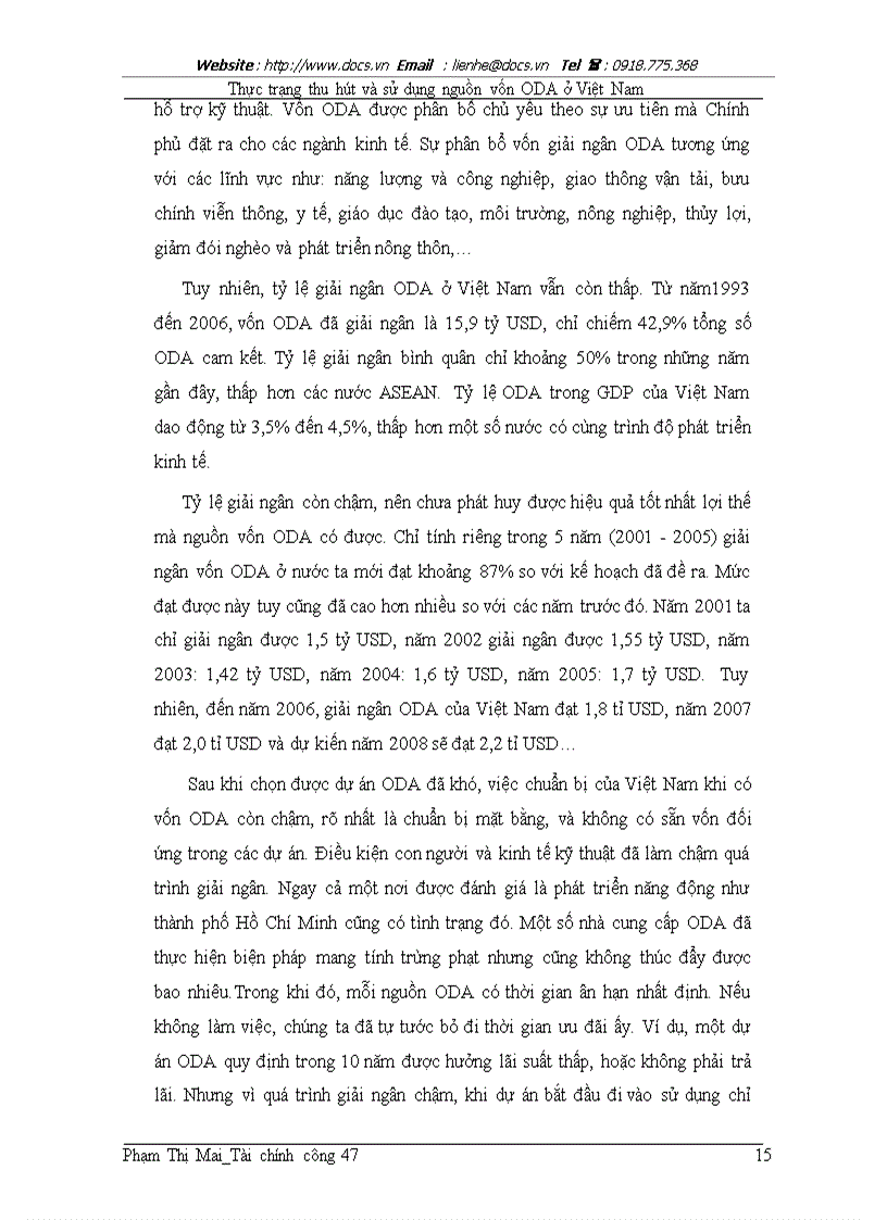 image for page Thực trạng thu hút và sử dụng nguồn vốn ODA ở Việt Nam