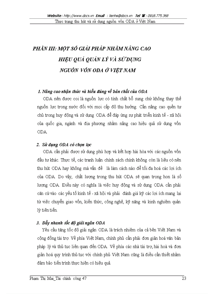 image for page Thực trạng thu hút và sử dụng nguồn vốn ODA ở Việt Nam