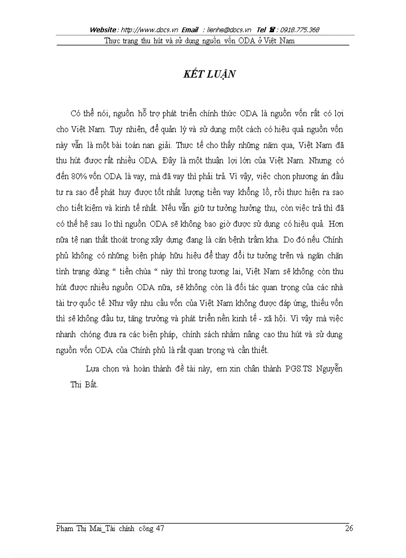 image for page Thực trạng thu hút và sử dụng nguồn vốn ODA ở Việt Nam