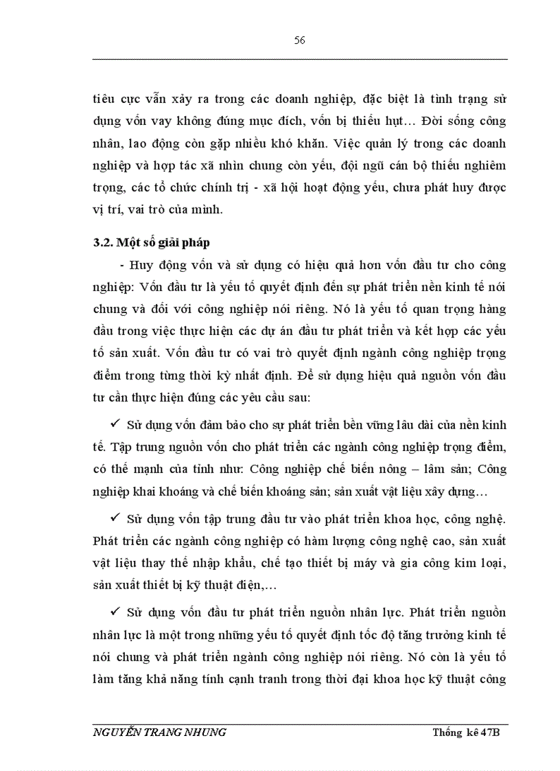 image for page Vận dụng một số phương pháp thống kê phân tích tình hình phát triển sản xuất công nghiệp tỉnh Yên Bái giai đoạn 2003 2007 và dự báo cho năm 2010
