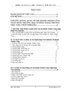 Thực trạng và giải pháp nâng cao hiệu quả công tác thẩm định dự án tại Chi nhánh Thành Công ngânhàng NHTMCP Ngoại Thương VietcomBank