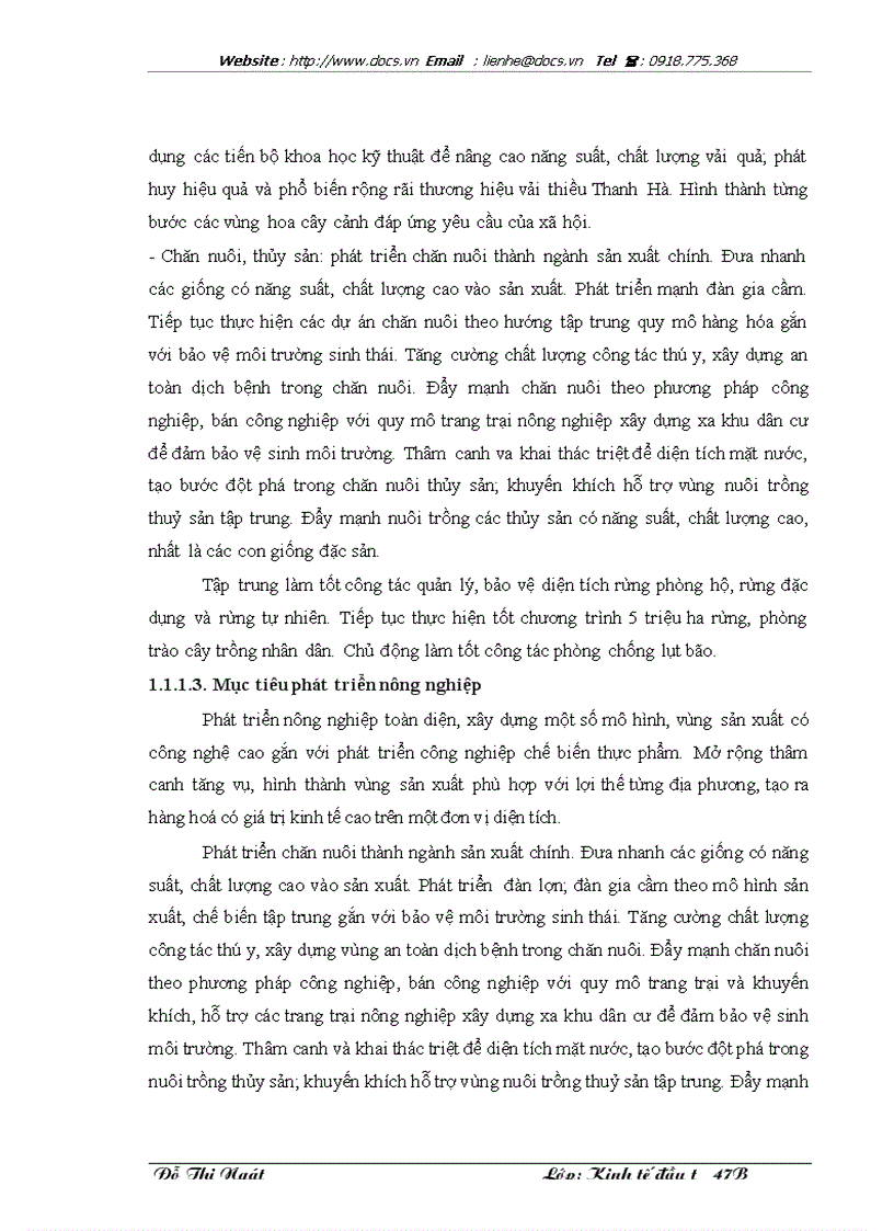 image for page Đầu tư phát triển nông nghiệp tỉnh Hải Dương Thực trạng và giải pháp