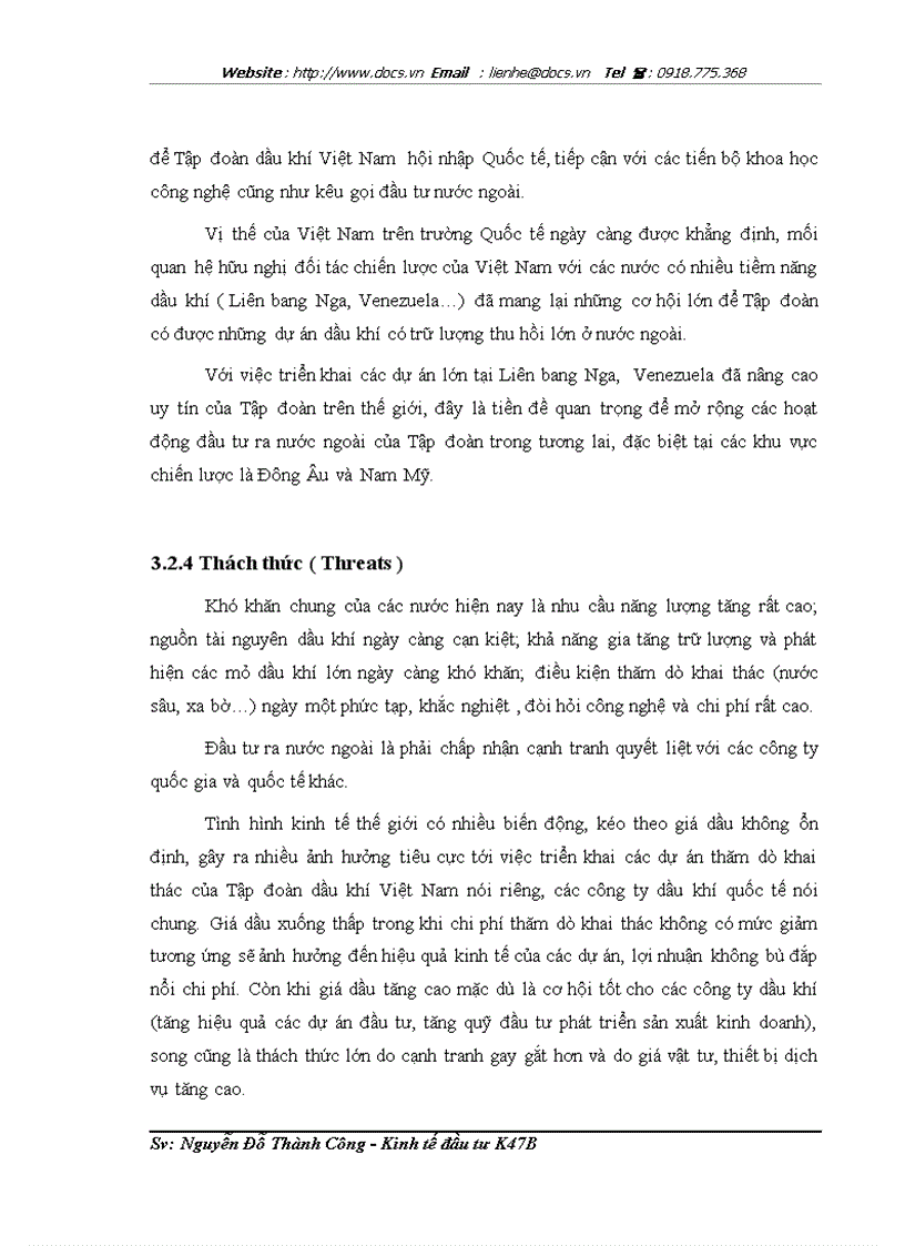 image for page FDI ra nước ngoài trong lĩnh vực thăm dò khai thác dầu khí tại Tập đoàn dầu khí Việt Nam Thực trạng và giải pháp