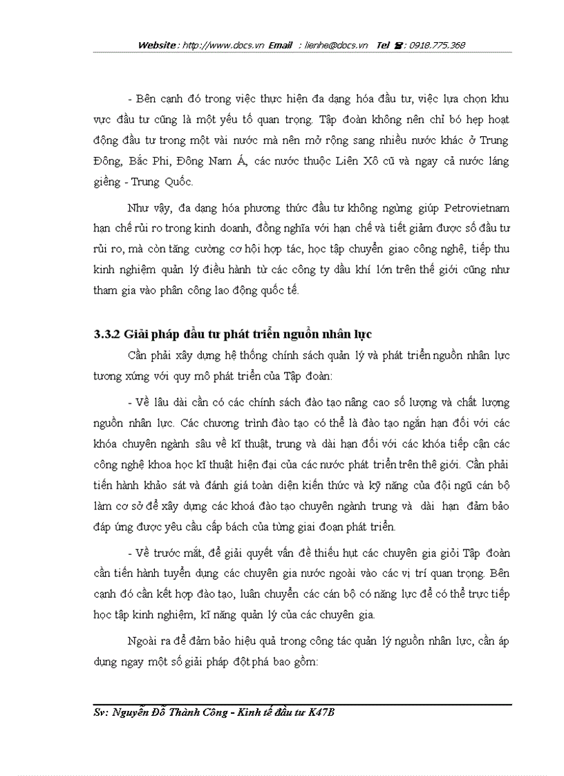 image for page FDI ra nước ngoài trong lĩnh vực thăm dò khai thác dầu khí tại Tập đoàn dầu khí Việt Nam Thực trạng và giải pháp