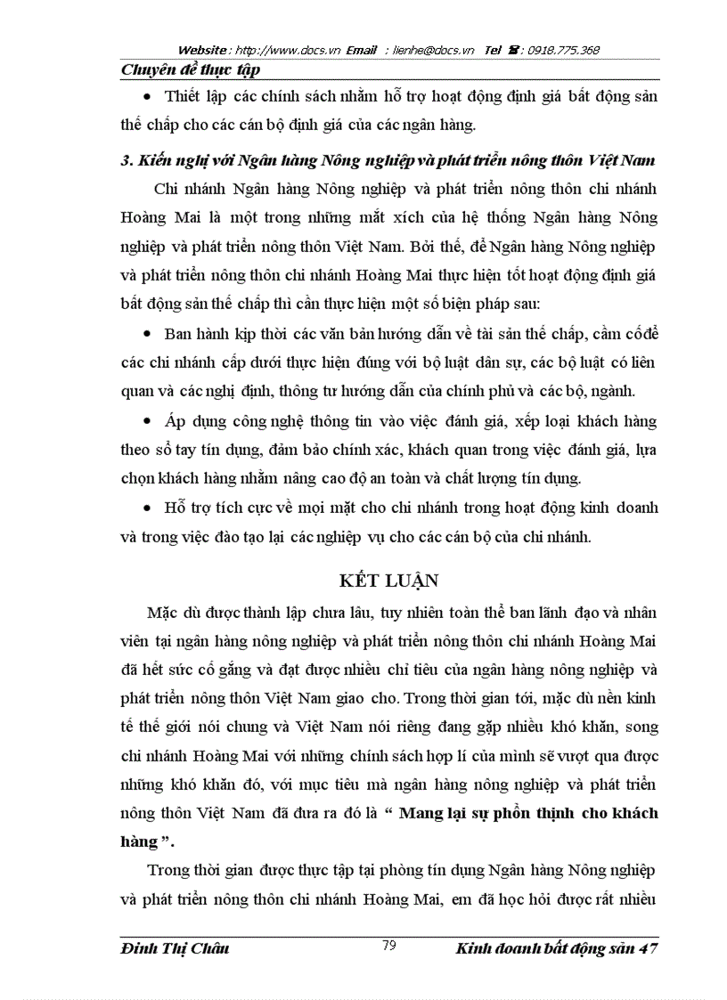 image for page Về hoạt động định giá bất động sản thế chấp tại chi nhánh ngânhàng NHNo PTNT AgriBank Hoàng Mai tại Hà Nội