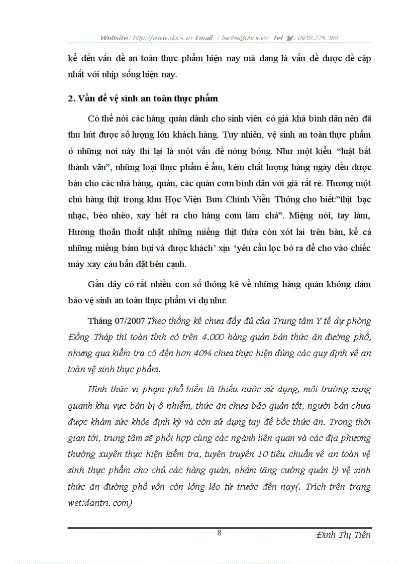 image for page Tình trạng sinh viên ăn quà vặt nhìn từ quá trình nhận thức