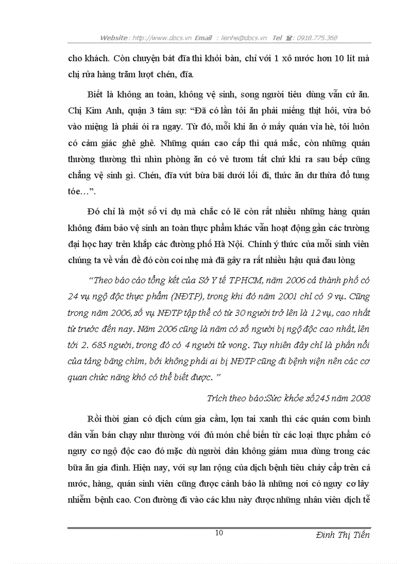 image for page Tình trạng sinh viên ăn quà vặt nhìn từ quá trình nhận thức