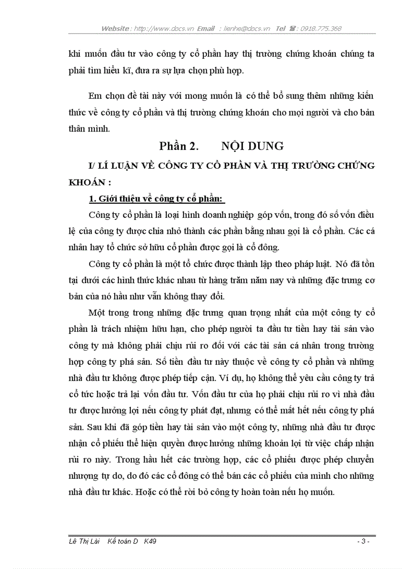 image for page Li luâ n vê công ty cô phâ n va thi trươ ng chư ng khoa n Y nghi a va sư vâ n du ng li luâ n na y ơ nươ c ta