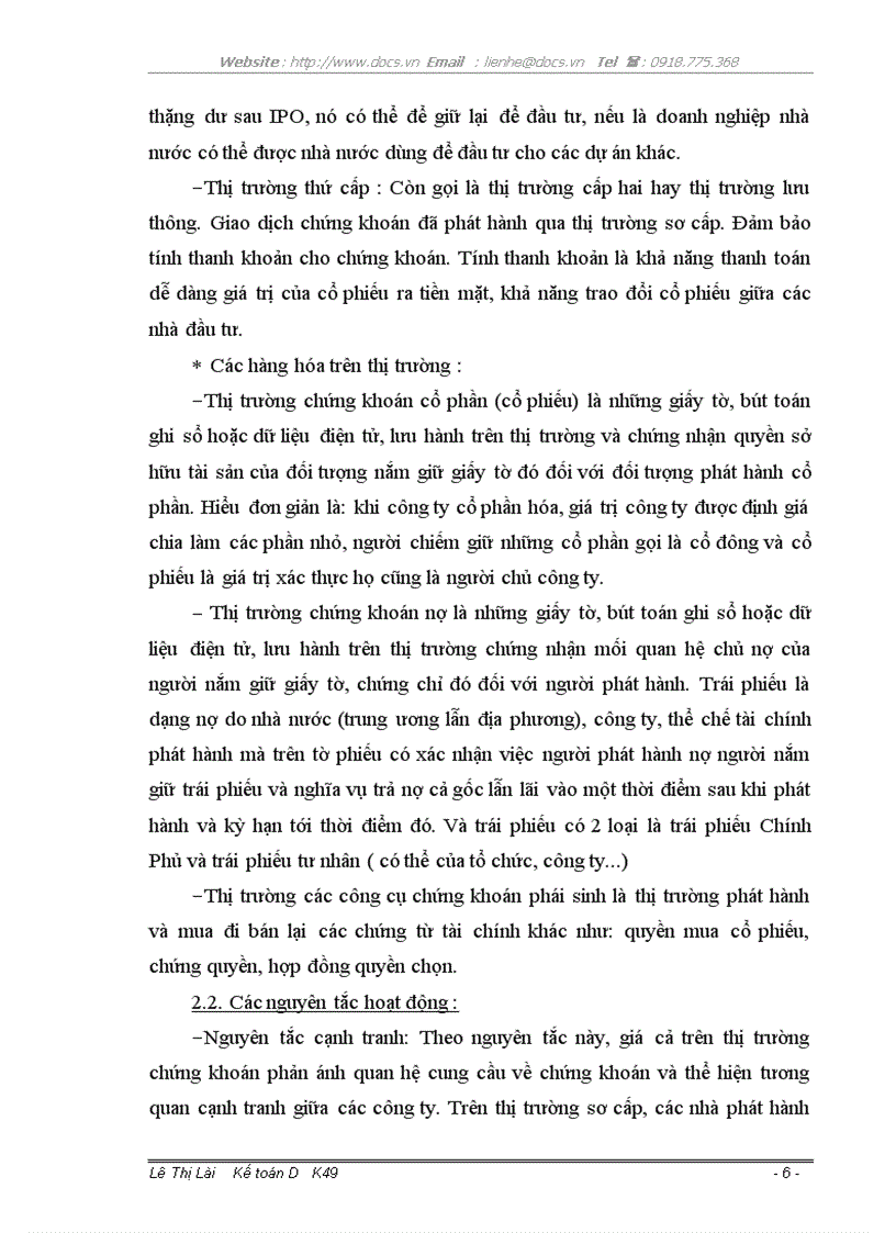 image for page Li luâ n vê công ty cô phâ n va thi trươ ng chư ng khoa n Y nghi a va sư vâ n du ng li luâ n na y ơ nươ c ta