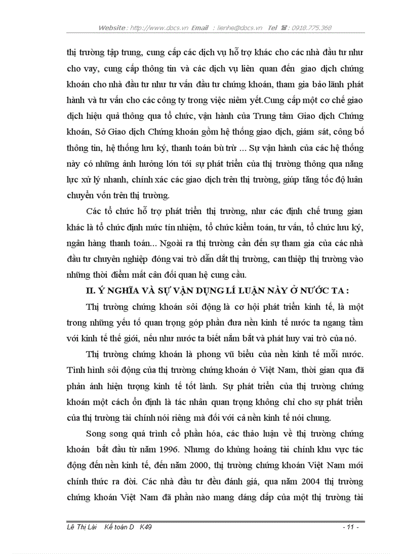 image for page Li luâ n vê công ty cô phâ n va thi trươ ng chư ng khoa n Y nghi a va sư vâ n du ng li luâ n na y ơ nươ c ta