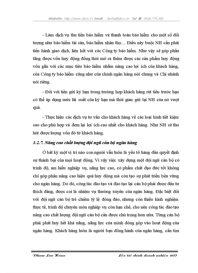 image for page Giải pháp tăng cường huy động vốn tại Chi nhánh NHNo PTNT Chi nhánh Bách Khoa