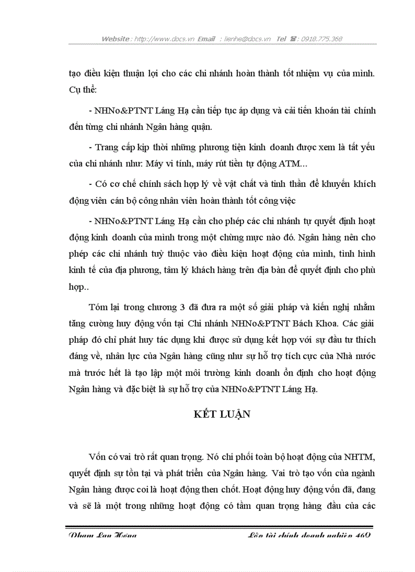 image for page Giải pháp tăng cường huy động vốn tại Chi nhánh NHNo PTNT Chi nhánh Bách Khoa